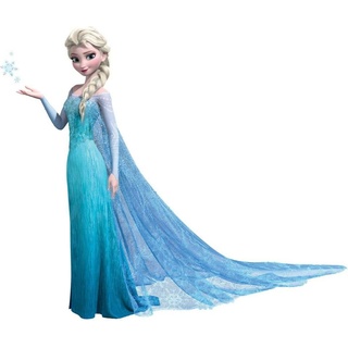 Roommates, Wandtattoo, RM - DISNEY Frozen Elsa glitzernd