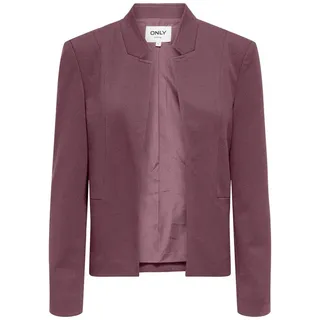 ONLY Kurzblazer ONLEMILLIA LIFE L/S OPEN BLAZER CC TLR mit Stehkragen braun XS (34)