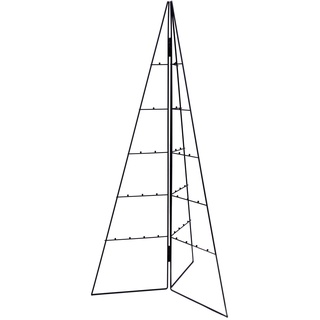Design Metallbaum für Zierschmuck - 100 cm - Deko Baum Weihnachtsbaum Tannenbaum schwarz