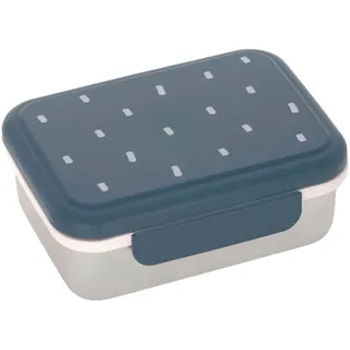 Lässig Brotdose Edelstahl Happy Prints midnight blue