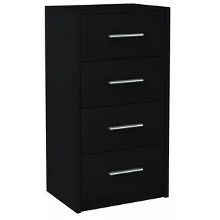 matkam Kommode Bodo 75 x 40 x 35 cm Schwarz