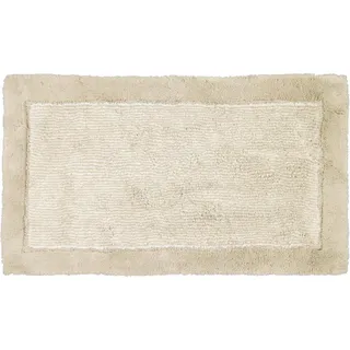 CAWÖ Luxury Home Two-Tone 590 Badteppich 70 x 120 cm sand