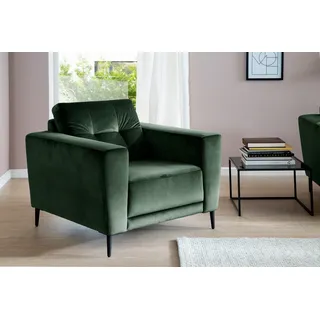 trends by hg Sessel Barcelona Polyester 96 x 86 x 89 cm Grün