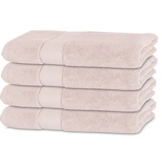 bananalu Handtuch 50 x 100 cm rosa 4 St.