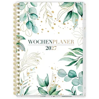 Trötsch Verlag TRÖTSCH - Wochenplaner A5 mit Wire-O Modern 2027