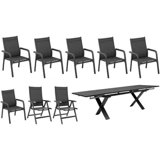 KETTLER Garten-Essgruppe BasicPlus grau