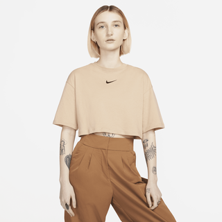Nike Sportswear Kurz-T-Shirt für Damen - Braun, XL (EU 48-50)