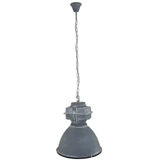 MEXLITE Hängelampe 1-flg. E27 60 cm grau Metall