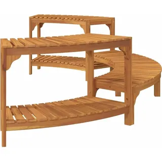 vidaXL Whirlpool-Umrandung braun 272 x 120,5 cm