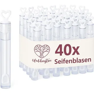 WeddingTree Seifenblasen 40 St. Weiß