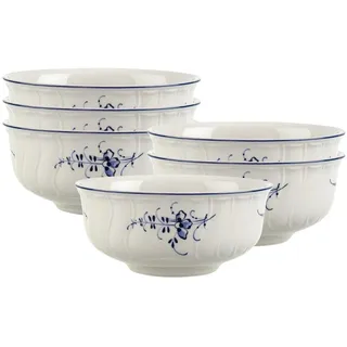 Villeroy & Boch Vieux Luxembourg Dessertschale Blau 6-tlg.