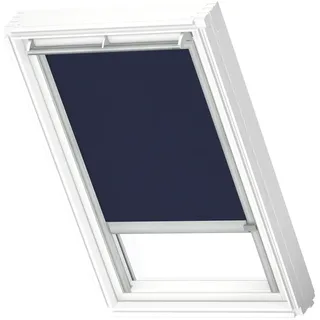 VELUX Verdunkelungsrollo DSL M04 110 x 110 cm Fenstergröße (Velux) Dunkelblau/Aluminium
