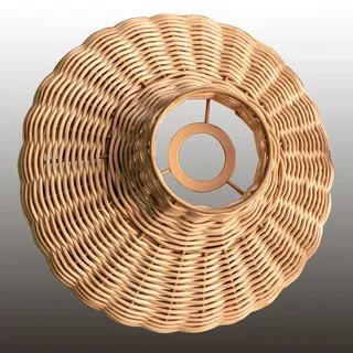 Flasche, kurzer Rattan-Lampenschirm, 1PY