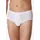 Sportslip mit Eingriff Feinripp weiss L