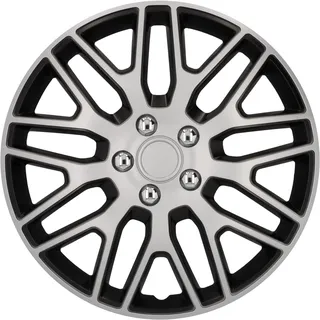 CARTREND Branch 14 Zoll 4 Stück Schwarz/Silber