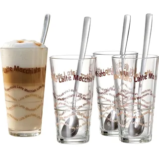 Ritzenhoff & Breker Latte Macchiato Glas 0,37 l 4 St.