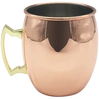 METRO Professional Moscow Mule Becher glatt, Edelstahl 18/10, 56.3 cl