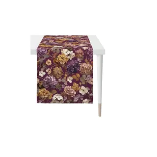 Apelt Läufer   ¦ lila/violett ¦ Baumwollmischgewebe ¦ Maße (cm): B: 48 H: 0,5
