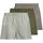 3er-Pack Boxershorts Dusty Olive L