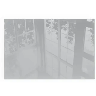 Tulup Glasbodenplatte Rechteckig 60 x 40 x 0,4 cm Grau