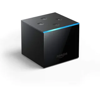 Fire TV Cube│Hands-free mit Alexa, 4K Ultra HD-Streaming-Mediaplayer (Vorherige Generation, Fernbedienung ohne App-Tasten)