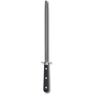 Victorinox Grand Maître Abziehstahl, 25 cm, Wolframcarbid, Rund, bis zu 70 HRC, Schwarz