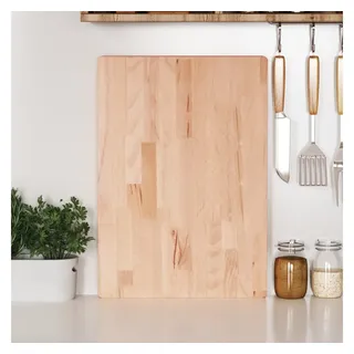 vidaXL Schneidebrett 50 x 35 x 4 cm Holz 1 Braun