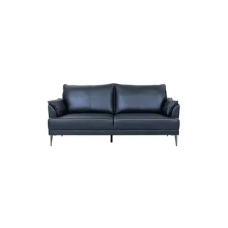 Furnhouse Einzelcouch Leder schwarz