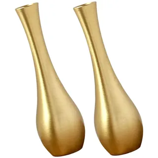 TOYANDONA 2 Stück Kleiner Kupfervasen aus Reinem Kupfer Dekorative Metallvasen für Schreibtisch und Wohnraumdeko Kleine Vintage Vasenornamente