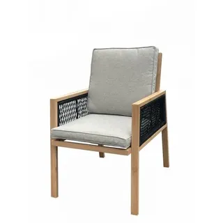 Greemotion Monaco Gartensessel 72 x 59 x 86 cm braun/beige wetterfest