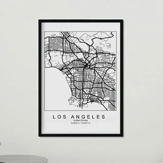 POSTER Los Angeles Us-Film A3 Rahmenlos