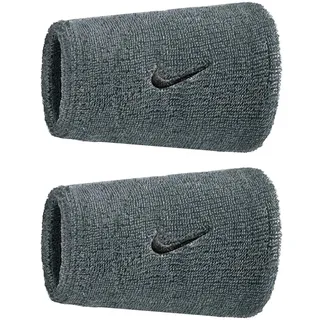 Nike Swoosh Classic Doublewide Schweißbänder 005 - coolgrey/black