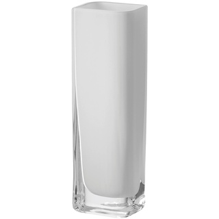 Leonardo Vase Lucca 25 cm Glas Weiß