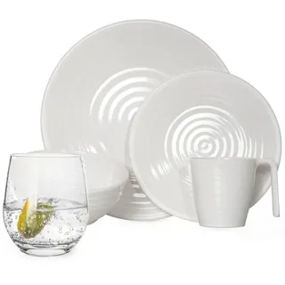 moritz Geschirr-Set 16-tlg. crema