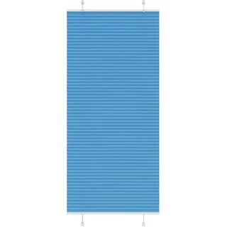vidaXL Plissee 85 x 200 cm Blau