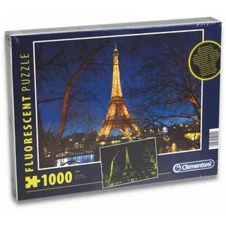 Clementoni 97241 -  Puzzle - Paris (fluoreszierend, 1000 Teile)
