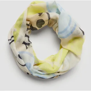 s.Oliver Loop-Schal mit S.W.-Smiley®-Print - Einheitsgröße