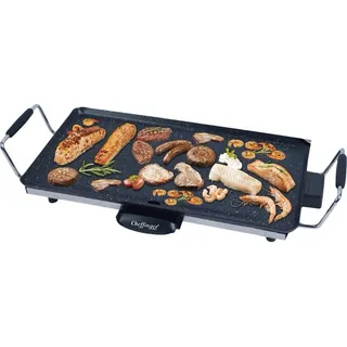 Cheffinger Teppanyaki-Grillplatte 1800W schwarz