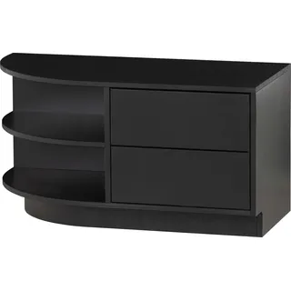 Woood Finca TV-Board 78x40x40 cm Schwarz Holz