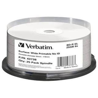 Verbatim BD-R 25GB/1-6x 43738 (VE25)