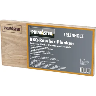 Primaster Räucher-Planken Erle 2 Stück