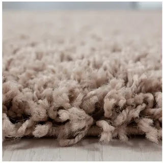 KADIMA DESIGN RHEIN Hochflorteppich 60 x 110 cm Beige