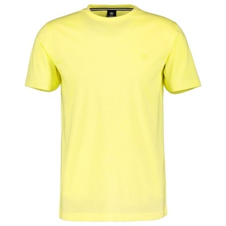 LERROS T-Shirt Logoprägung an der Brust gelb S
