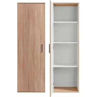 Procontour Mehrzweckschrank PROCONTOUR "Schrank Clara", braun, B:50cm H:167cm T:52cm, Schränke, Mehrzweckschrank
