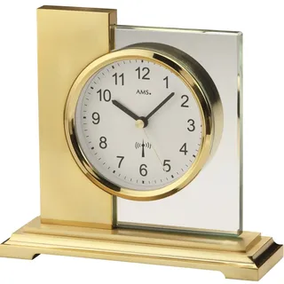 AMS Funktischuhr 5141 goldfarben