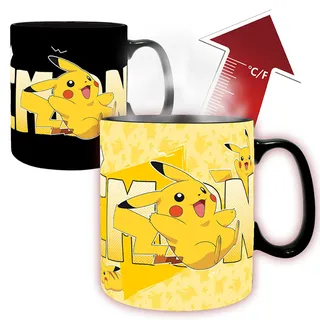 ABYstyle Mug Heat Change 0,46 l Gelb