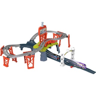 ​Fisher-Price Thomas & Friends Race for the Sodor Cup – Thomas and Kana push-along train and track race set for kids ages 3 years and older