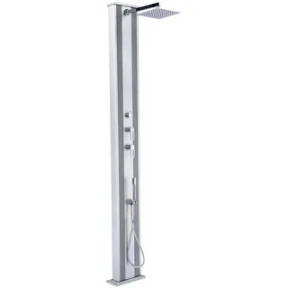Formidra Dada Straight Solardusche Grau/Silber