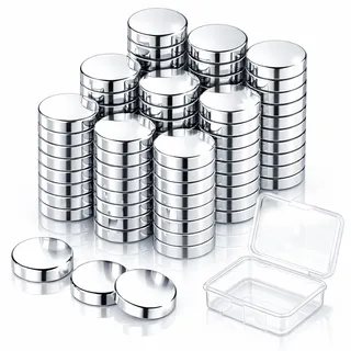 100 Stück Mini Neodym-Magnete,8X2mm Runde Starkmagnete mit starker Haftkraft – Ideal für Magnettafel, Whiteboard, Kühlschrank und Handwerk