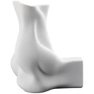 Rosenthal Dekovase Blown 2nd Edition Weiss matt Vase 30 cm (Vasen) bunt|weiß